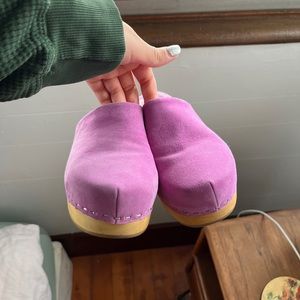 Charlotte Stone Martino Clog in Orchid